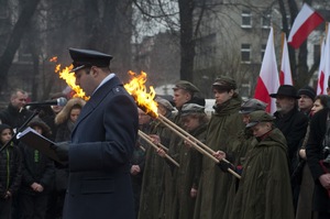 Narodowy Dzień Pamięci Żołnierzy Wyklętych w Katowicach (2016).