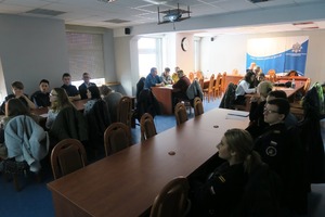 Warsztaty dla uczestników projektu „Policjanci w służbie historii“.