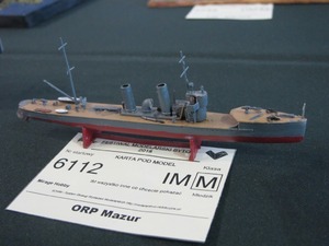 Jonasz Myśliwski (młodzik) – okręt ORP „Mazur” – wyróżnienie.