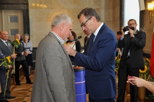 Ceremonia wręczenia odznaczeń przez Prezesa Instytutu Pamięci Narodowej dr. Jarosława Szarka