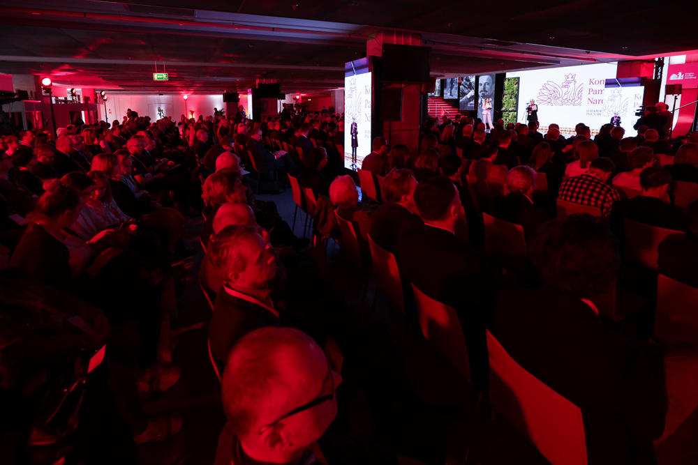 Uroczyste otwarcie Kongresu Pamięci Narodowej – Warszawa, 13 kwietnia 2023. Fot. Mikołaj Bujak (IPN)