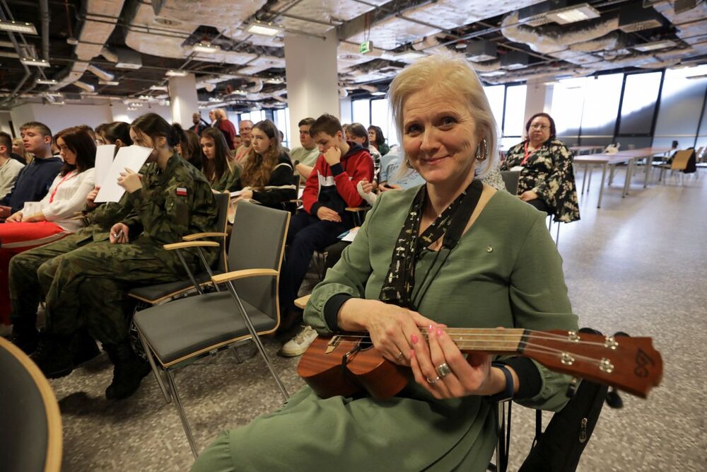 Finał pierwszej edycji ogólnopolskiej Olimpiady Gier Planszowych Instytutu Pamięci Narodowej – Warszawa, 15 kwietnia 2023. Fot. Mikołaj Bujak (IPN)