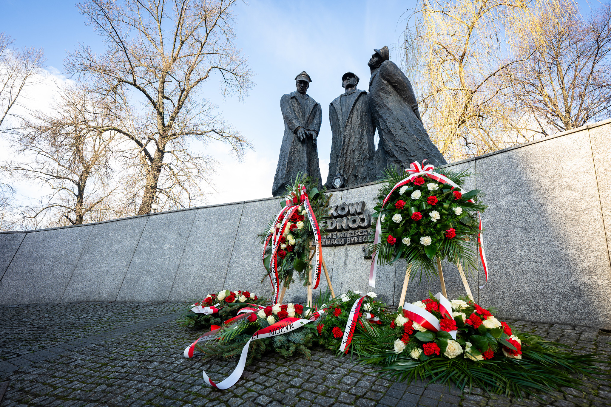 82. rocznica przekształcenia Związku Walki Zbrojnej w Armię Krajową – Katowice, 13 lutego 2024. Fot.: IPN K. Łojko