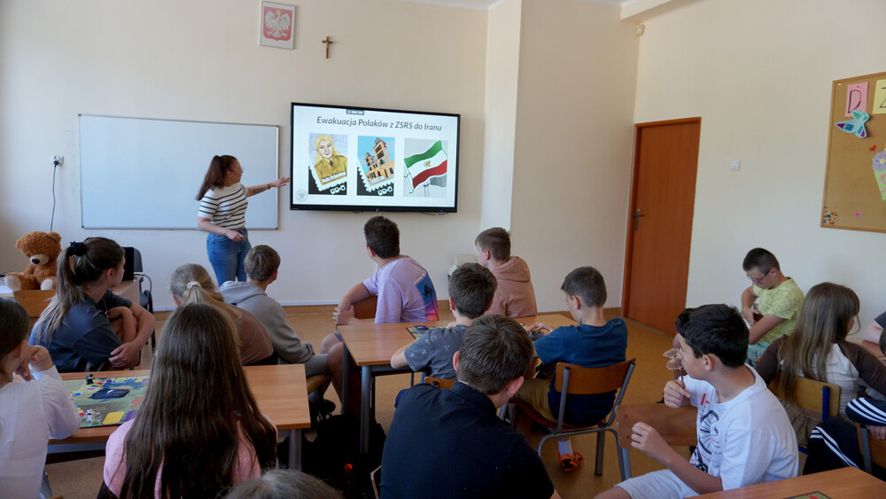 „Polskie drogi do wolności. Bitwa o Monte Cassino”– cykl zajęć edukacyjnych skierowanych do uczniów szkół podstawowych, ponadpodstawowych oraz do przedszkolaków. Fot.: IPN