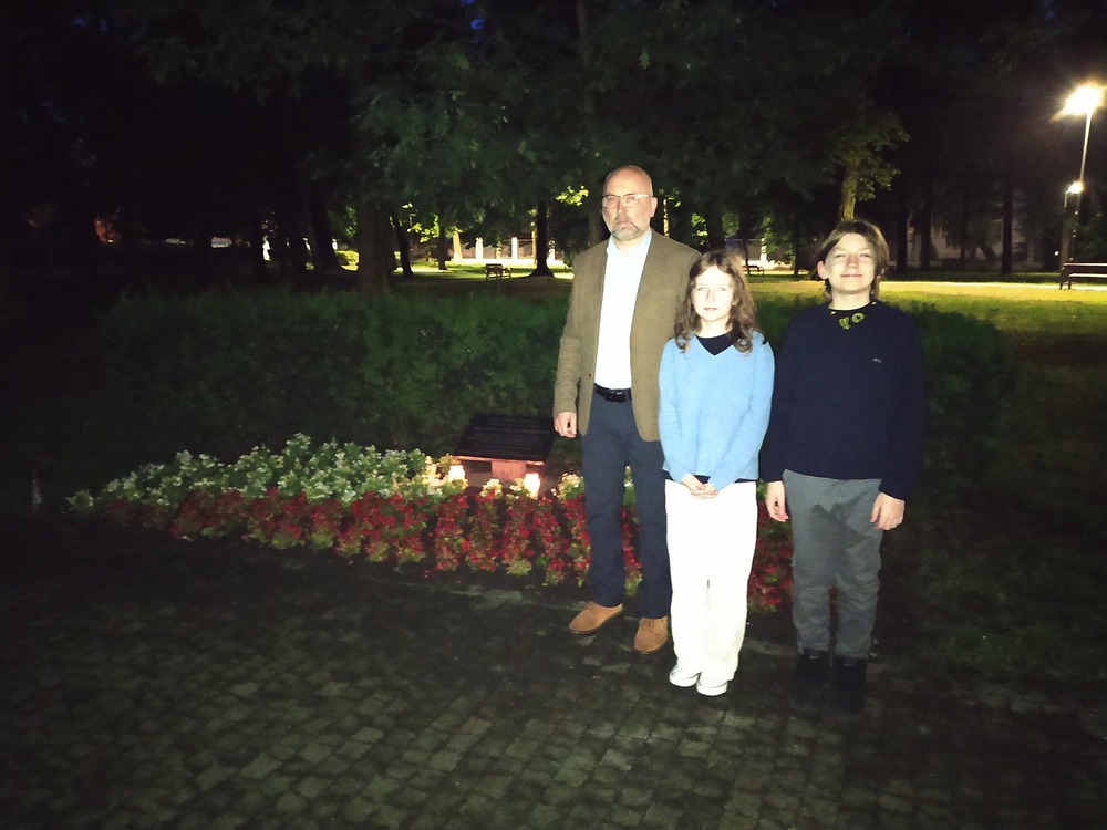 Znicze pamięci w 76. rocznicę śmierci rtm. Witolda Pileckiego – 25 maja 2024. Fot.: IPN