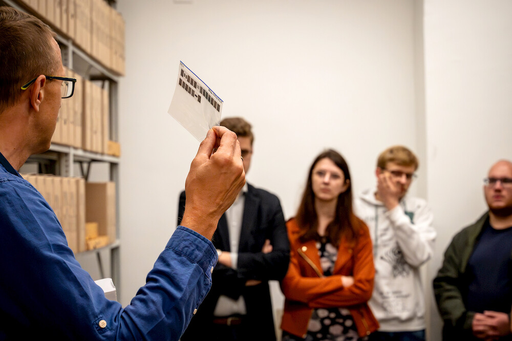 Zajęcia z cyklu "Co kryją archiwa IPN?" - Katowice, 29 maja 2024. Fot. IPN K. Łojko