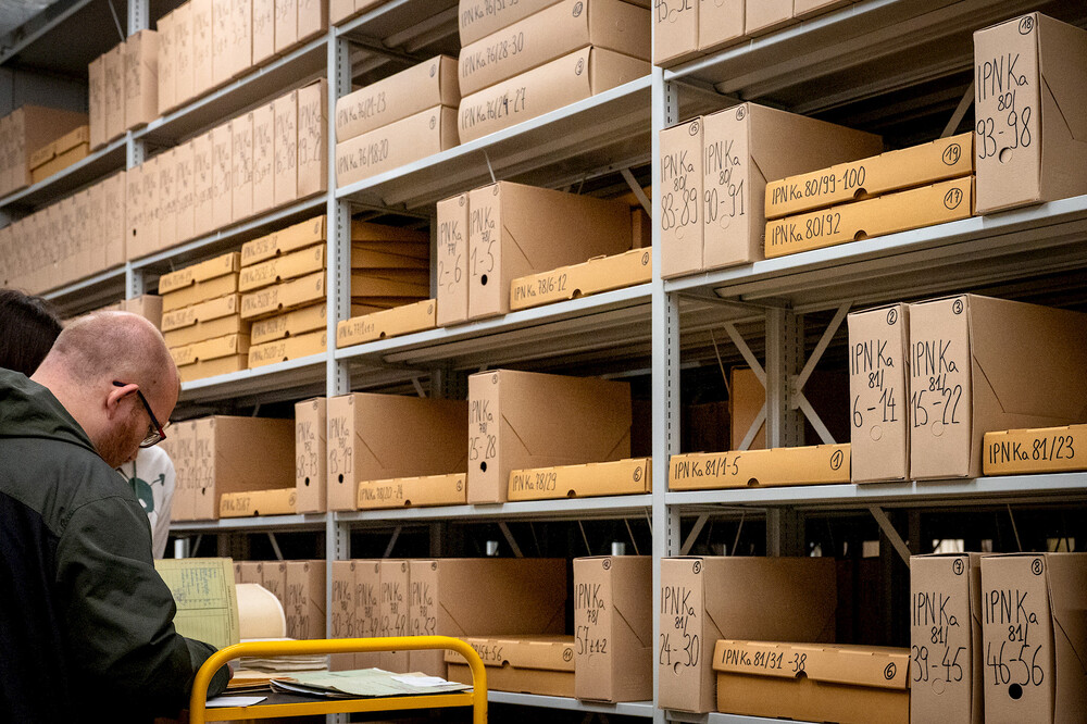 Zajęcia z cyklu "Co kryją archiwa IPN?" - Katowice, 29 maja 2024. Fot. IPN K. Łojko