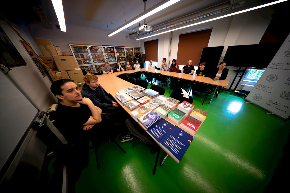 Zajęcia z cyklu "Co kryją archiwa IPN?" - Katowice, 29 maja 2024. Fot. IPN K. Łojko