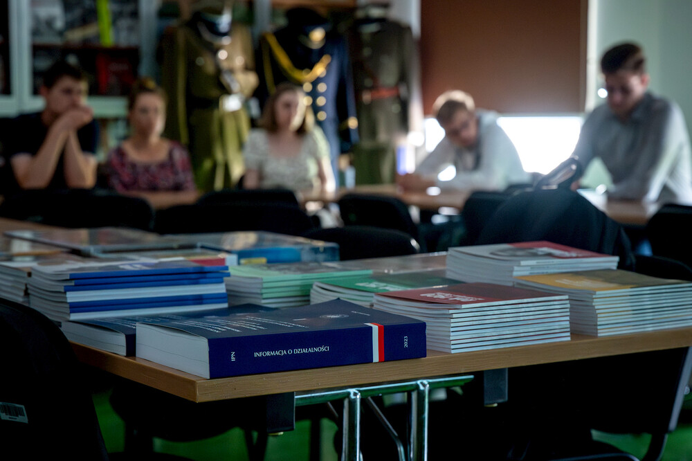 Zajęcia z cyklu "Co kryją archiwa IPN?" - Katowice, 29 maja 2024. Fot. IPN K. Łojko