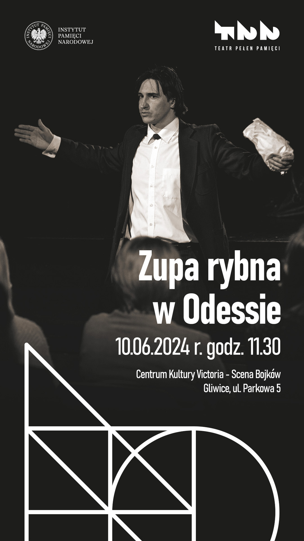 Zupa rybna w Odessie” – monodram o Janie Karskim - Gliwice, 10 czerwca 2024