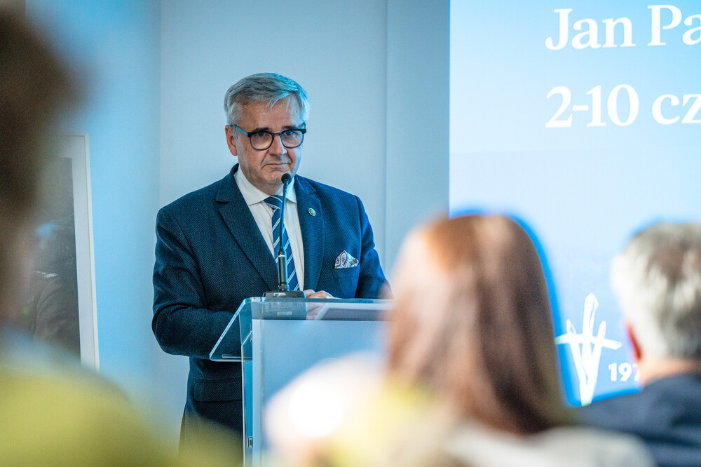 Instytut Pamięci Narodowej zaprezentował w Częstochowie wystawę „Gaude Mater Polonia. Jan Paweł II w Ojczyźnie. 2–10 czerwca 1979” - Częstochowa, 4, 5 czerwca 2024. Fot.: IPN K. Łojko