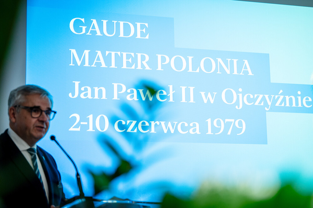 Instytut Pamięci Narodowej zaprezentował w Częstochowie wystawę „Gaude Mater Polonia. Jan Paweł II w Ojczyźnie. 2–10 czerwca 1979” - Częstochowa, 4, 5 czerwca 2024. Fot.: IPN K. Łojko