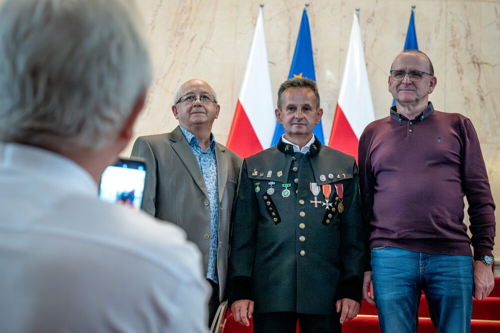 potkanie byłych opozycjonistów w Śląskim Urzędzie Wojewódzkim - Katowice, 5 czerwca 2024. Fot.: IPN K. Łojko