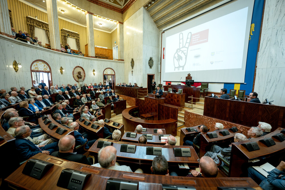 potkanie byłych opozycjonistów w Śląskim Urzędzie Wojewódzkim - Katowice, 5 czerwca 2024. Fot.: IPN K. Łojko