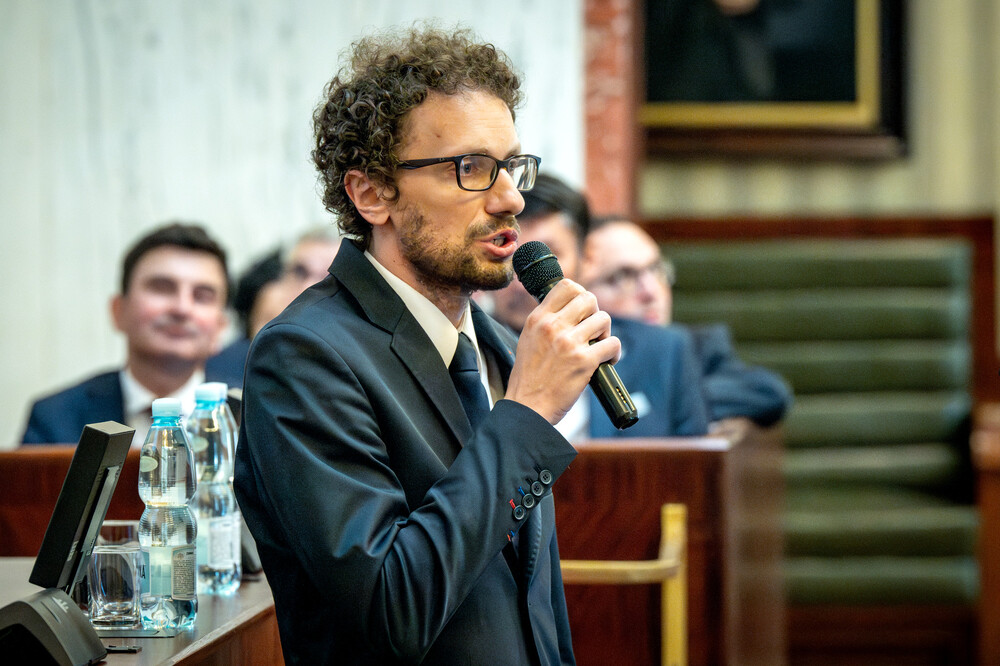 potkanie byłych opozycjonistów w Śląskim Urzędzie Wojewódzkim - Katowice, 5 czerwca 2024. Fot.: IPN K. Łojko