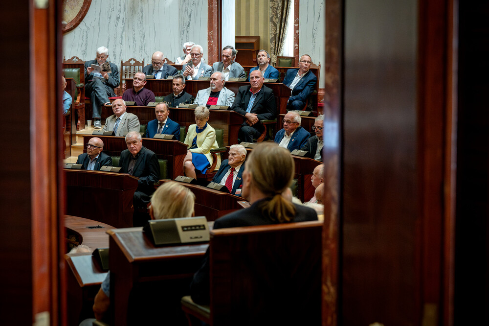 potkanie byłych opozycjonistów w Śląskim Urzędzie Wojewódzkim - Katowice, 5 czerwca 2024. Fot.: IPN K. Łojko