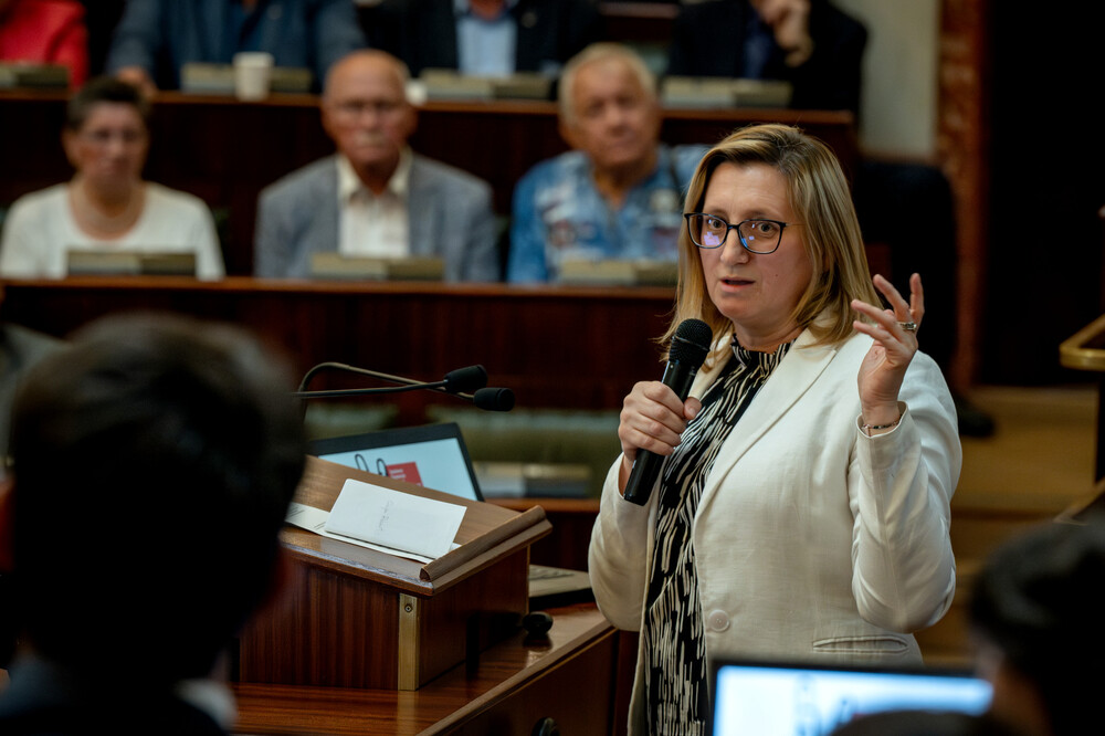 potkanie byłych opozycjonistów w Śląskim Urzędzie Wojewódzkim - Katowice, 5 czerwca 2024. Fot.: IPN K. Łojko