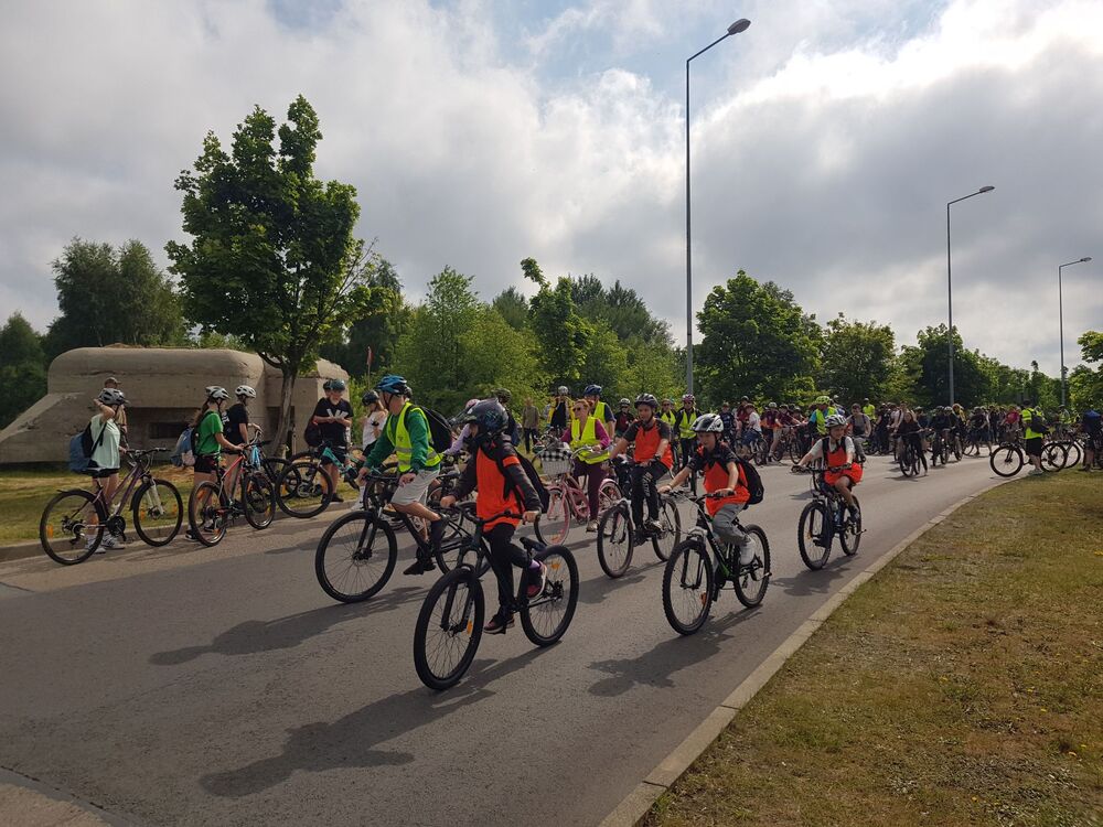 Historyczny rajd rowerowy "Śladami II wojny światowej Częstochowa - Mokra" – Częstochowa, 29 maja 2024