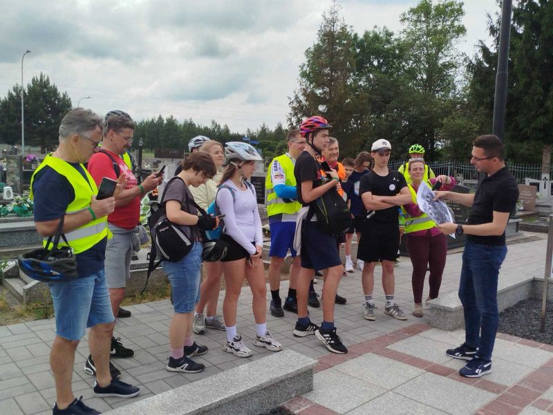 Historyczny rajd rowerowy "Śladami II wojny światowej Częstochowa - Mokra" – Częstochowa, 29 maja 2024