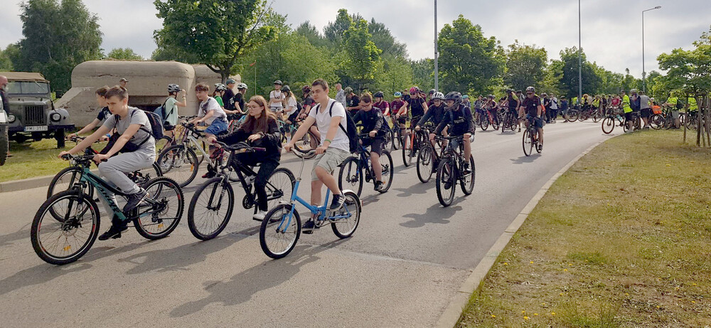 Historyczny rajd rowerowy "Śladami II wojny światowej Częstochowa - Mokra" – Częstochowa, 29 maja 2024