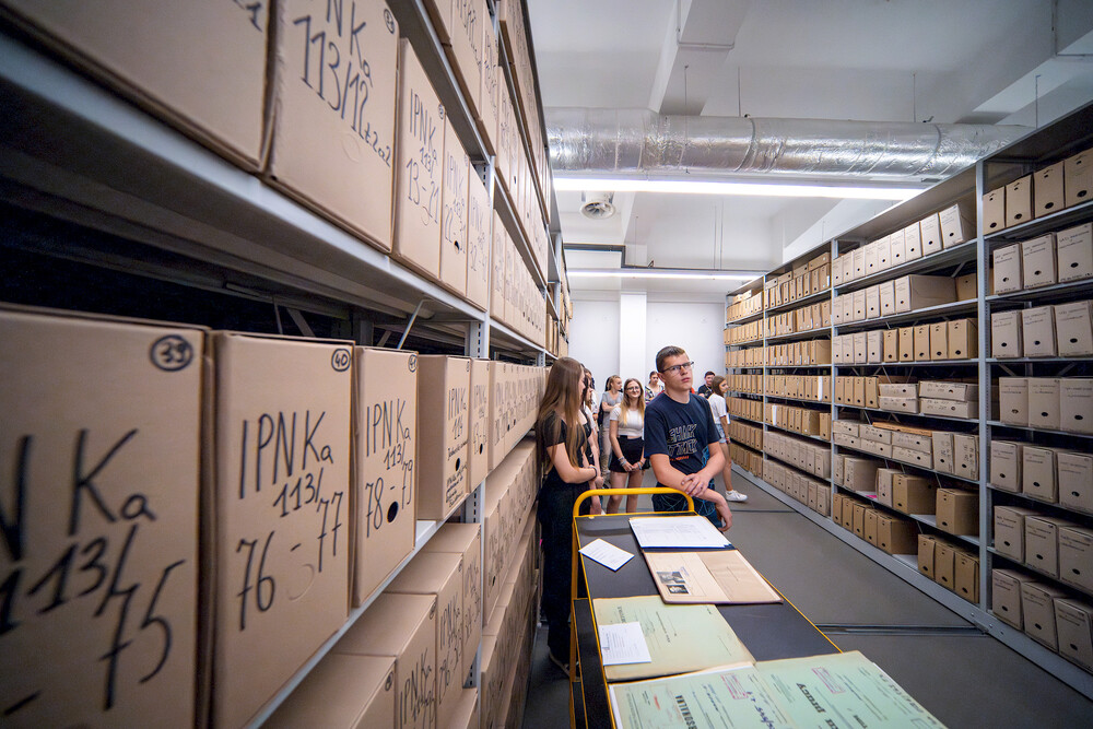 Zajęcia z cyklu "Co kryją archiwa IPN?" - Katowice, 6 czerwca 2024. Fot.: IPN K. Łojko