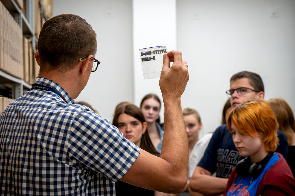 Zajęcia z cyklu "Co kryją archiwa IPN?" - Katowice, 6 czerwca 2024. Fot.: IPN K. Łojko