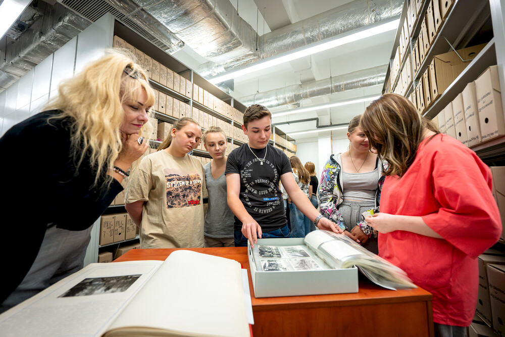 Zajęcia z cyklu "Co kryją archiwa IPN?" - Katowice, 6 czerwca 2024. Fot.: IPN K. Łojko