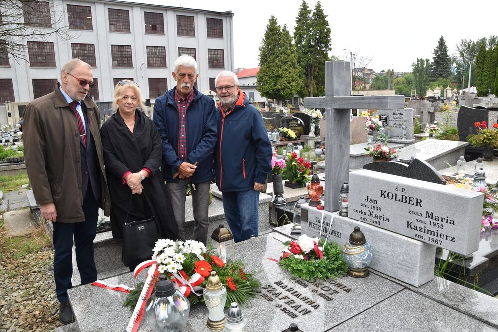 Uroczystość oznaczenia grobu śp. Tadeusza Pietrzykowskiego znakiem pamięci „Grób weterana walk o wolności niepodległość Polski” – Bielsko-Biała, 13 czerwca 2024. Fot.: IPN J. Kwaśniewicz