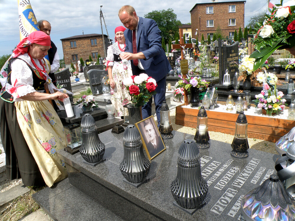 Uroczystość oznaczenia grobu powstańca śląskiego śp. Piotra Korusa znakiem pamięci „Tobie Polsko” – Mysłowice, 18 czerwca 2024