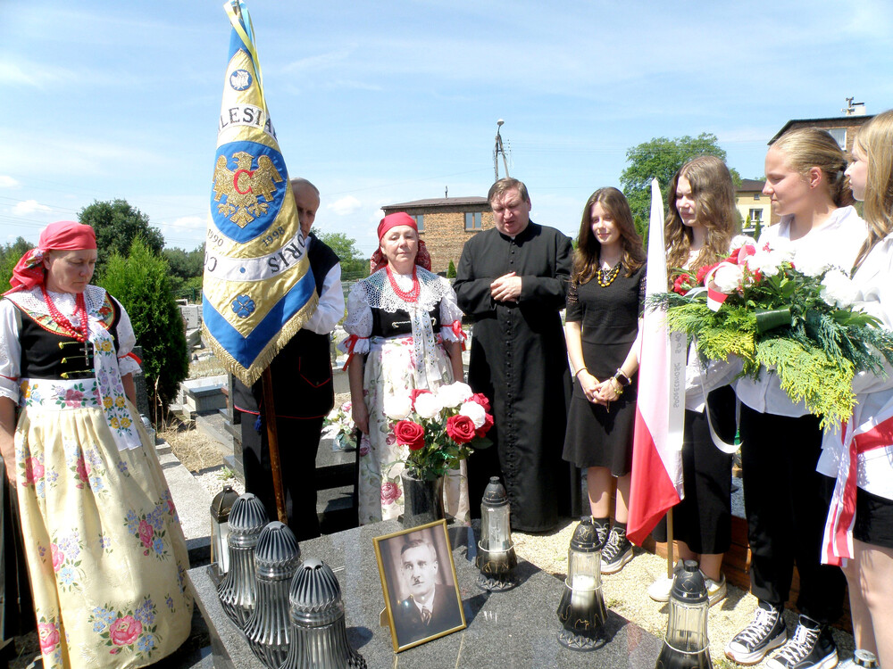 Uroczystość oznaczenia grobu powstańca śląskiego śp. Piotra Korusa znakiem pamięci „Tobie Polsko” – Mysłowice, 18 czerwca 2024