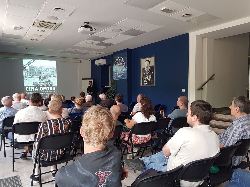 Cena oporu. Niemieckie zbrodnie wojenne i straty materialne regionu częstochowskiego we wrześniu 1939 – Częstochowa, 19 czerwca 2024. Fot.: IPN