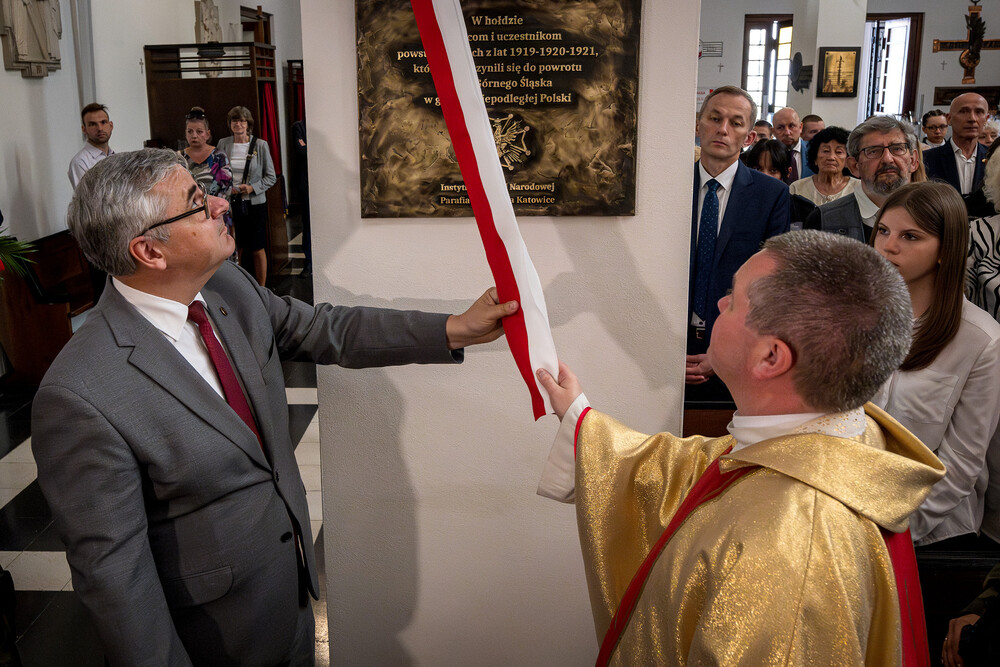 Uroczyste obchody Narodowego Dnia Powstań Śląskich – Katowice, 20 czerwca 2024. Fot.: IPN K. Łojko