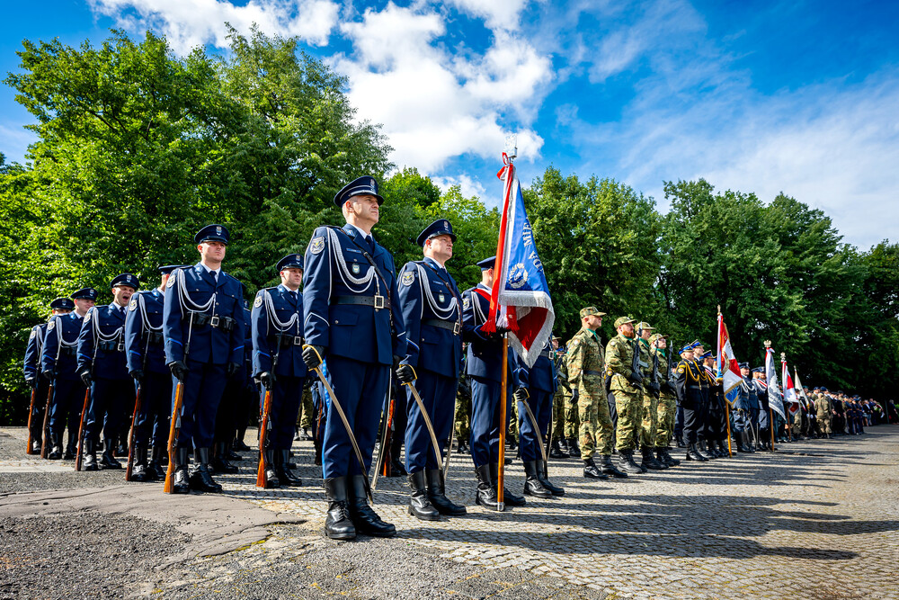 Uroczyste obchody Narodowego Dnia Powstań Śląskich – Katowice, 20 czerwca 2024. Fot.: IPN K. Łojko
