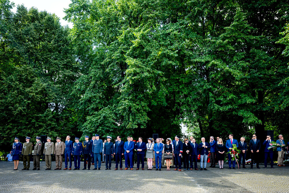 Uroczyste obchody Narodowego Dnia Powstań Śląskich – Katowice, 20 czerwca 2024. Fot.: IPN K. Łojko