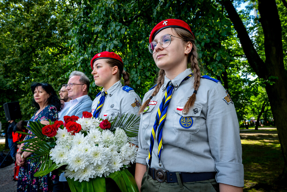 Uroczyste obchody Narodowego Dnia Powstań Śląskich – Katowice, 20 czerwca 2024. Fot.: IPN K. Łojko