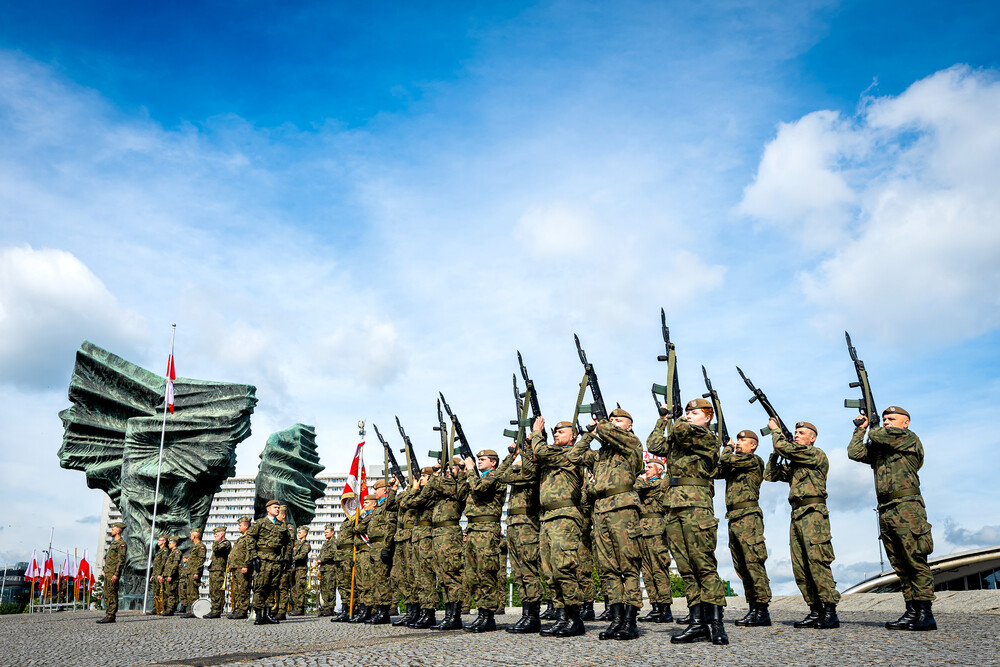 Uroczyste obchody Narodowego Dnia Powstań Śląskich – Katowice, 20 czerwca 2024. Fot.: IPN K. Łojko