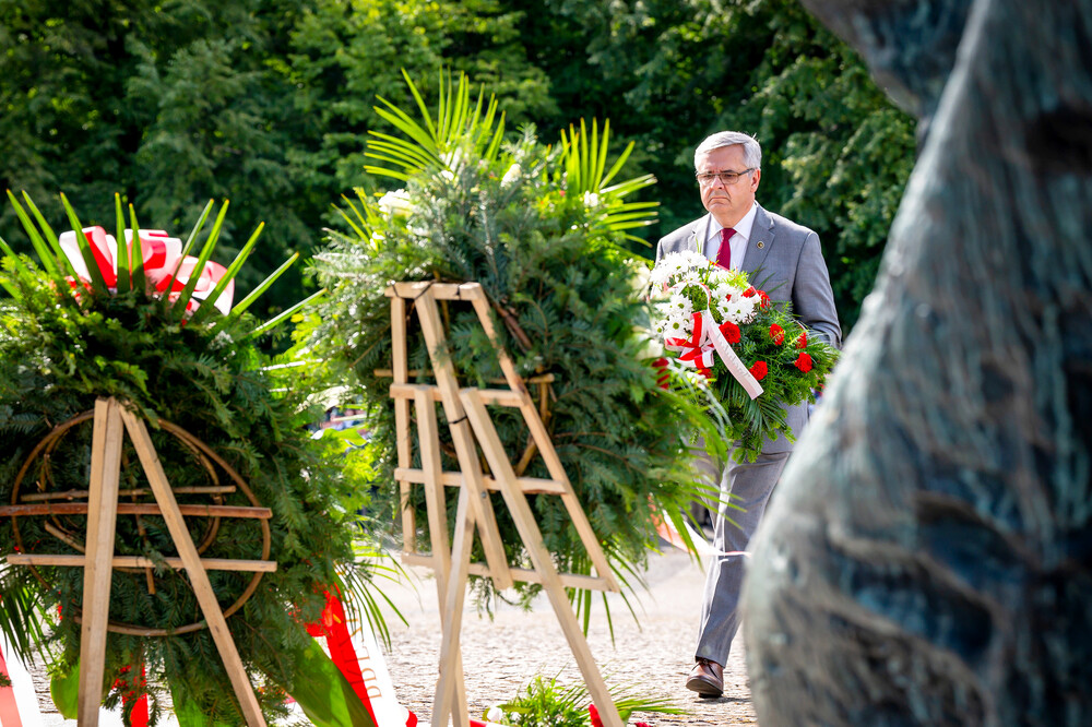 Uroczyste obchody Narodowego Dnia Powstań Śląskich – Katowice, 20 czerwca 2024. Fot.: IPN K. Łojko