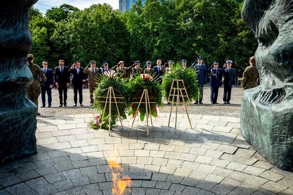 Uroczyste obchody Narodowego Dnia Powstań Śląskich – Katowice, 20 czerwca 2024. Fot.: IPN K. Łojko