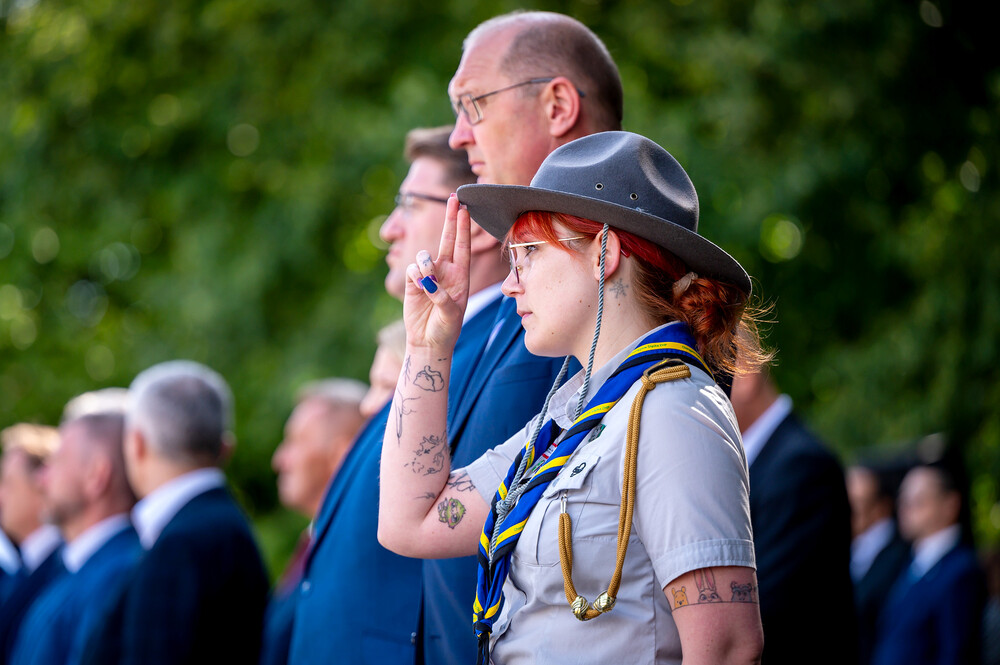 Uroczyste obchody Narodowego Dnia Powstań Śląskich – Katowice, 20 czerwca 2024. Fot.: IPN K. Łojko