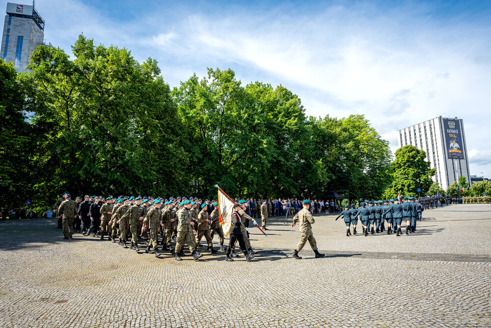Uroczyste obchody Narodowego Dnia Powstań Śląskich – Katowice, 20 czerwca 2024. Fot.: IPN K. Łojko