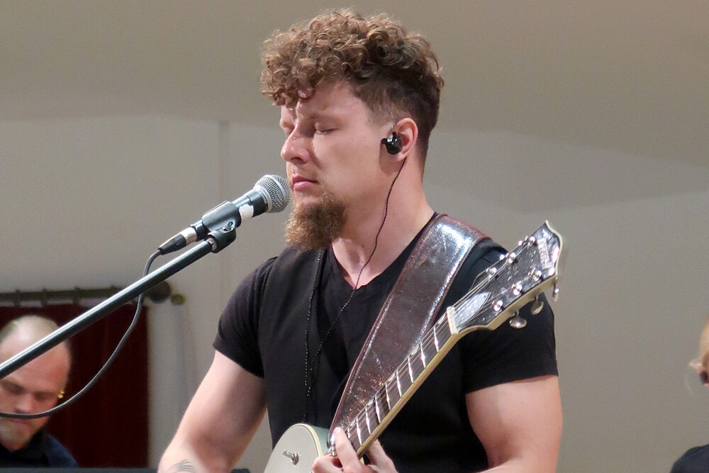 Muzyczna Lekcja Historii – Tryptyk Śląski Wojciecha Ciuraja w sali koncertowej Zespołu Państwowych Szkół Muzycznych im. Wojciecha Kilara w Katowicach – 20 czerwca 2024. Fot.: IPN E. Małachowska