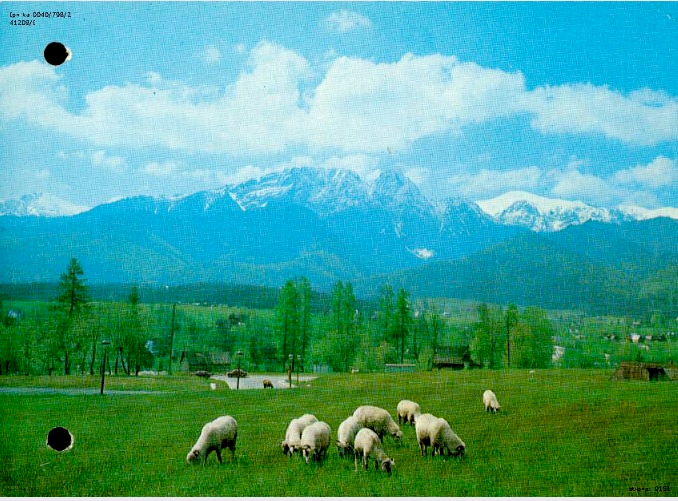 24 – widok na Giewont z Polany Szymoszkowej, 1981 r. (fot. T. Olszewski – KAW, wyd. Krajowa Agencja Wydawnicza; IPN Ka 0040/798, t. 2)