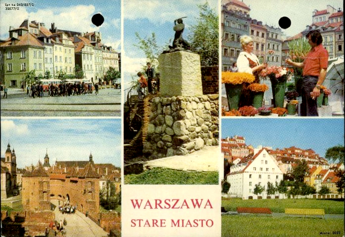 26 – Stare Miasto w Warszawie, 1981 lub 1982 r. (fot. J. Chojnacki, A. Zborski, P. Krassowski, J. Kicman, wyd. Krajowa Agencja Wydawnicza; IPN Ka 043/807, t. 2)