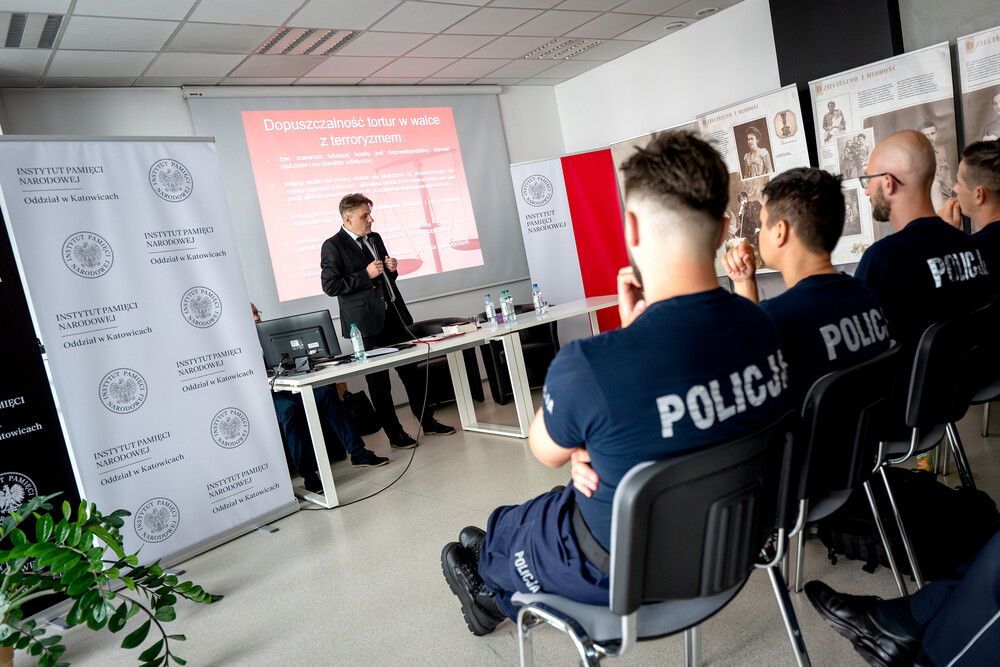Seminarium naukowe "Tortury śledcze w tzw. Polsce Ludowej i współcześnie. Przejawy i przeciwdziałanie." – Katowice, 26 czerwca 2024. Fot.: IPN K. Łojko