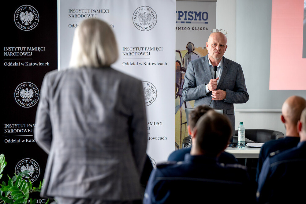 Seminarium naukowe "Tortury śledcze w tzw. Polsce Ludowej i współcześnie. Przejawy i przeciwdziałanie." – Katowice, 26 czerwca 2024. Fot.: IPN K. Łojko