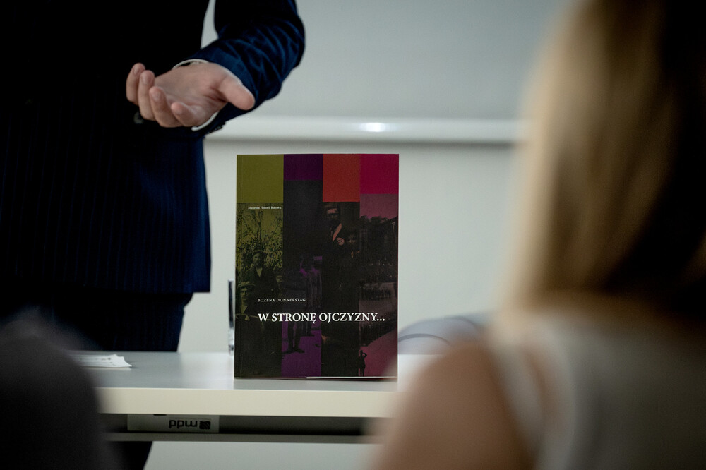 Spotkanie wokół książki Bożeny Donnerstag „W stronę ojczyzny. Opowieści o ludziach inspirowane powstaniami śląskimi (1919-1921)” – Katowice, 26 czerwca 2024. Fot.: IPN K. Łojko