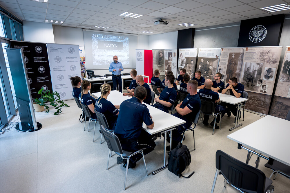 Warsztaty edukacyjne „Katyń. Fakty – opinie – kłamstwa” – Katowice, 27 czerwca 2024. Fot.: IPN K. Łojko