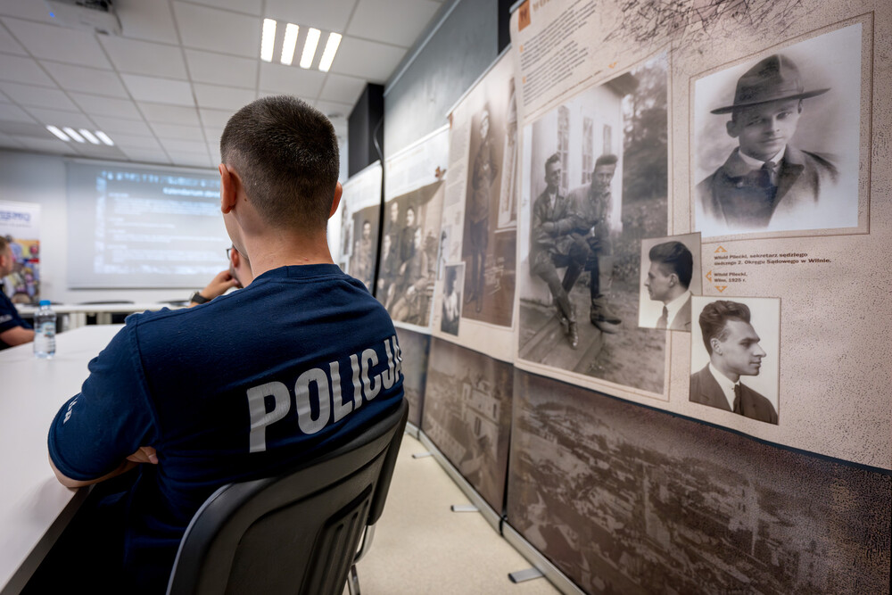 Warsztaty edukacyjne „Katyń. Fakty – opinie – kłamstwa” – Katowice, 27 czerwca 2024. Fot.: IPN K. Łojko