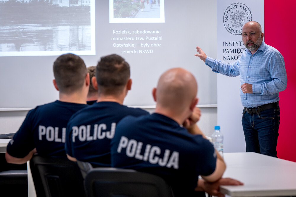 Warsztaty edukacyjne „Katyń. Fakty – opinie – kłamstwa” – Katowice, 27 czerwca 2024. Fot.: IPN K. Łojko