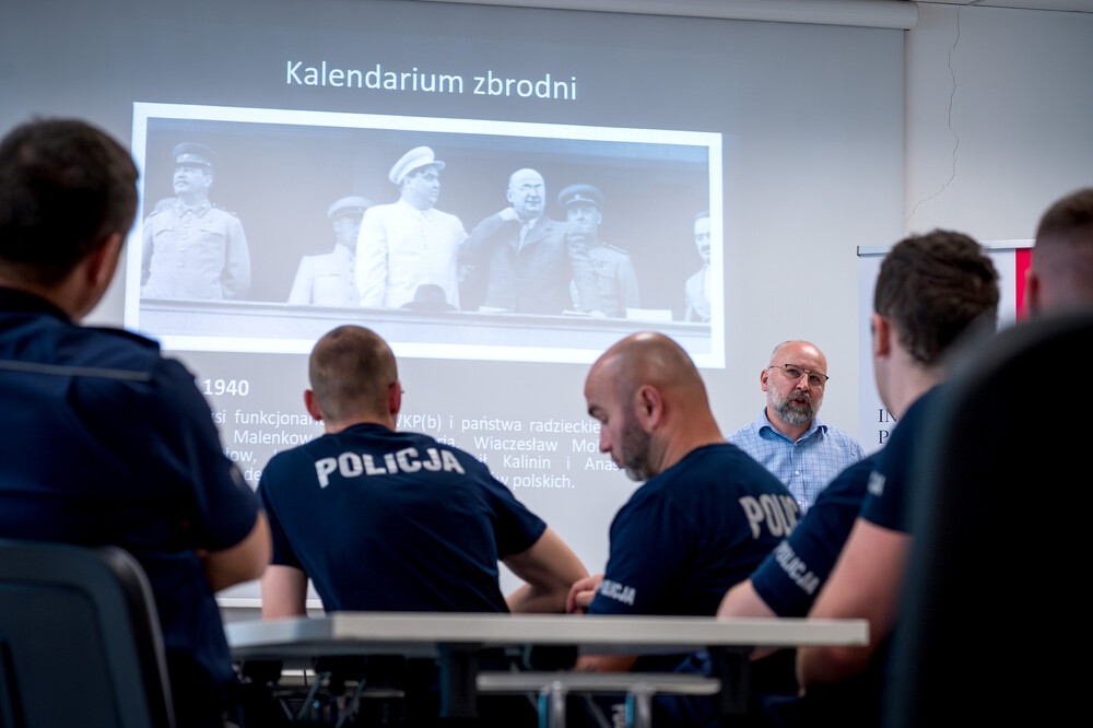 Warsztaty edukacyjne „Katyń. Fakty – opinie – kłamstwa” – Katowice, 27 czerwca 2024. Fot.: IPN K. Łojko